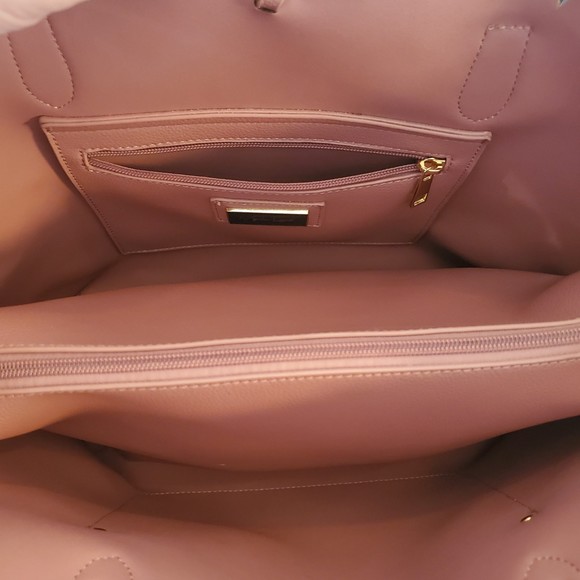 Large **Moda Lux Blush Pink Purse** - Picture 5 of 7